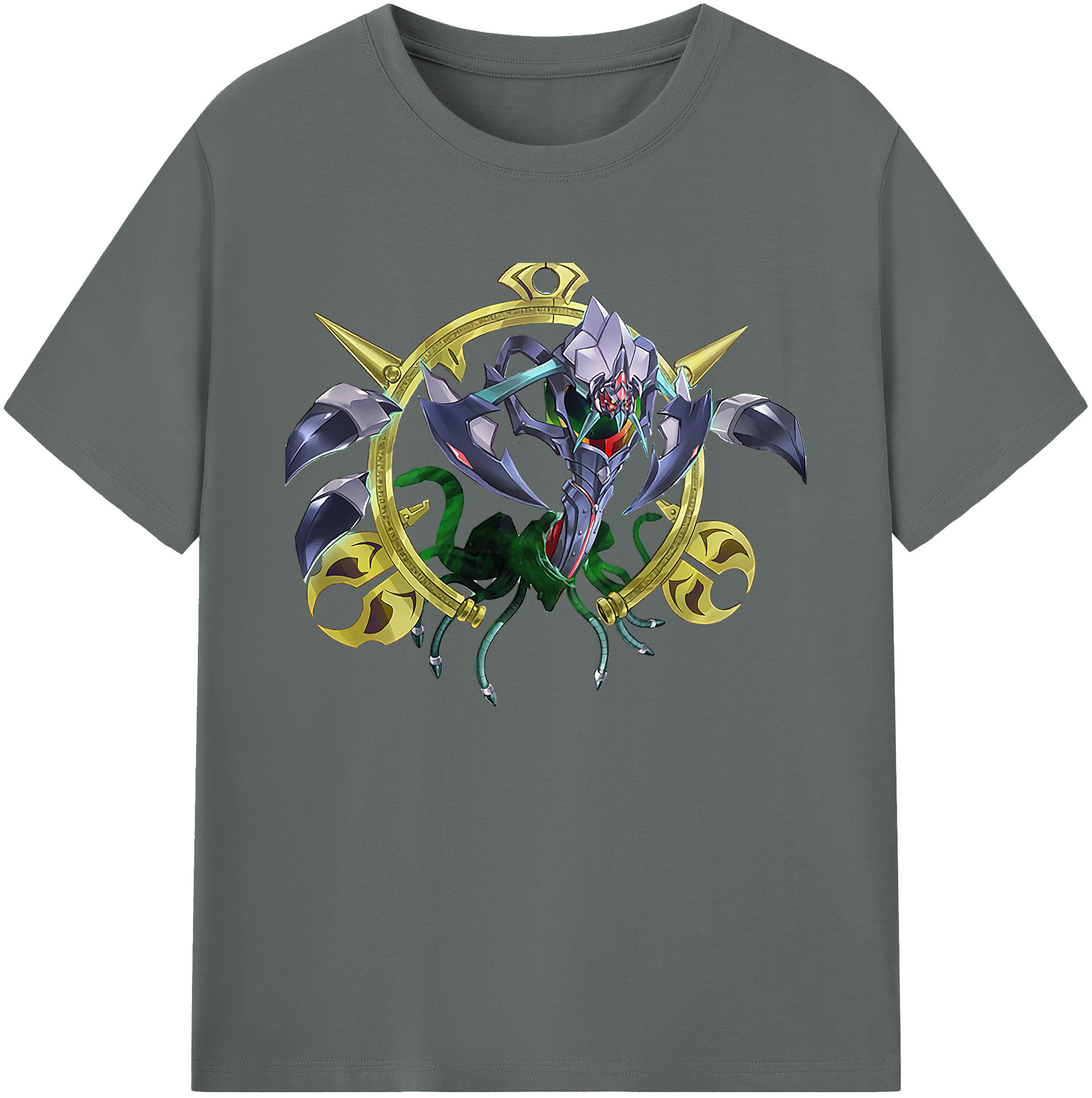 （画像用） 遊☆戯☆王 Yu-Gi-Oh! 綿100％ メンズ半袖Tシャツ｜肌触りやわらか＆通気性